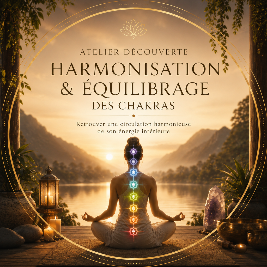 Atelier Découverte – Harmonisation & Équilibrage des Chakras