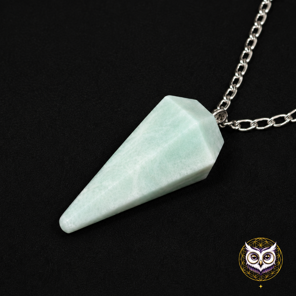Pendule en Amazonite du Pérou – Pierre Naturelle