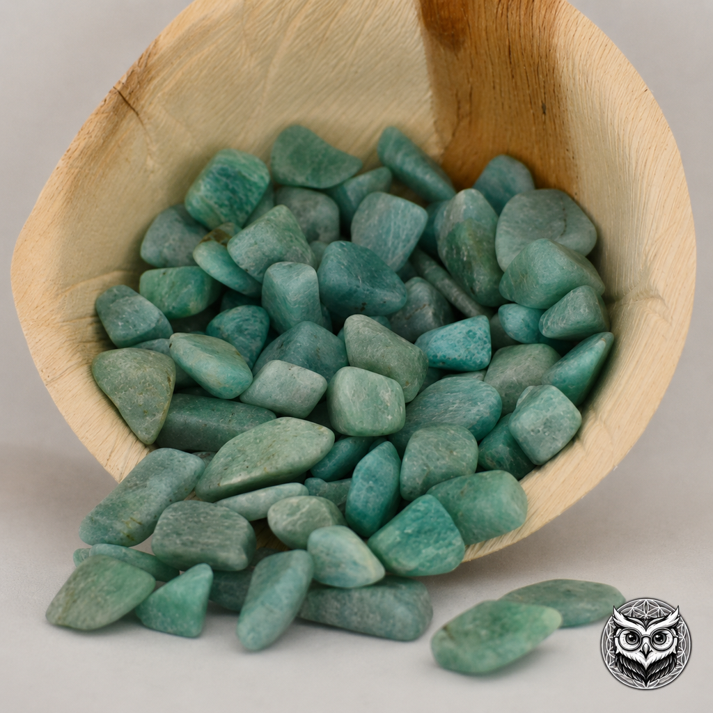 Amazonite — Pierre roulée Extra