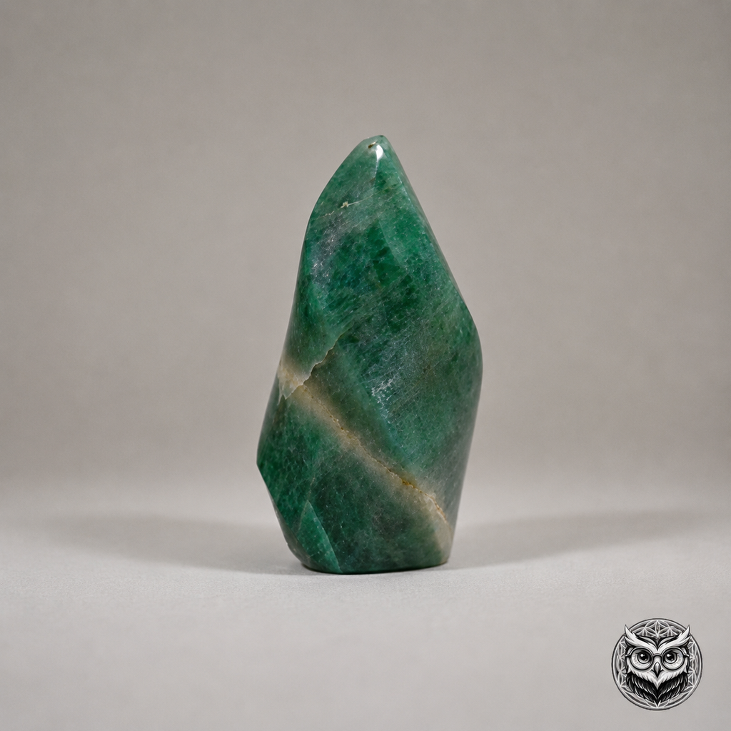 Amazonite Tower Flamme – Pierre Naturelle Polie