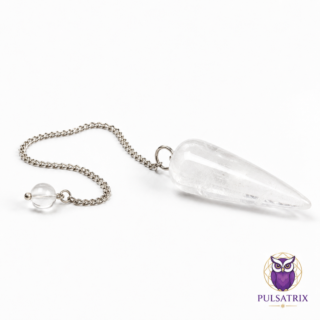 Pendule Conique en Cristal de Roche