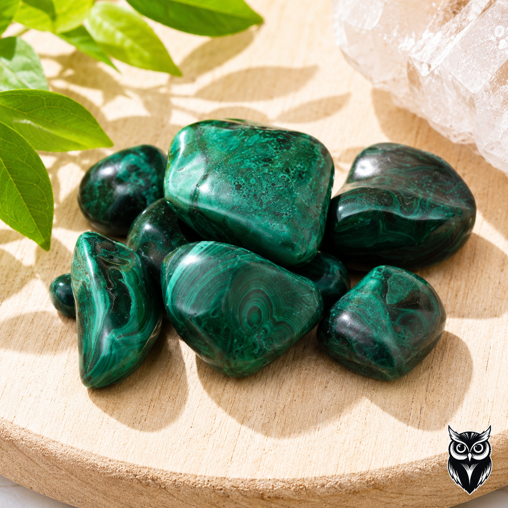 Malachite qualité extra – Pierre Roulée Naturelle