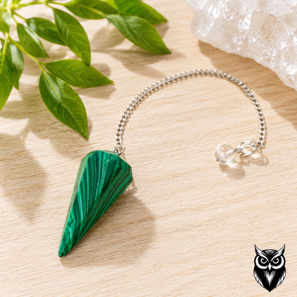Pendule Malachite – Pierre Naturelle