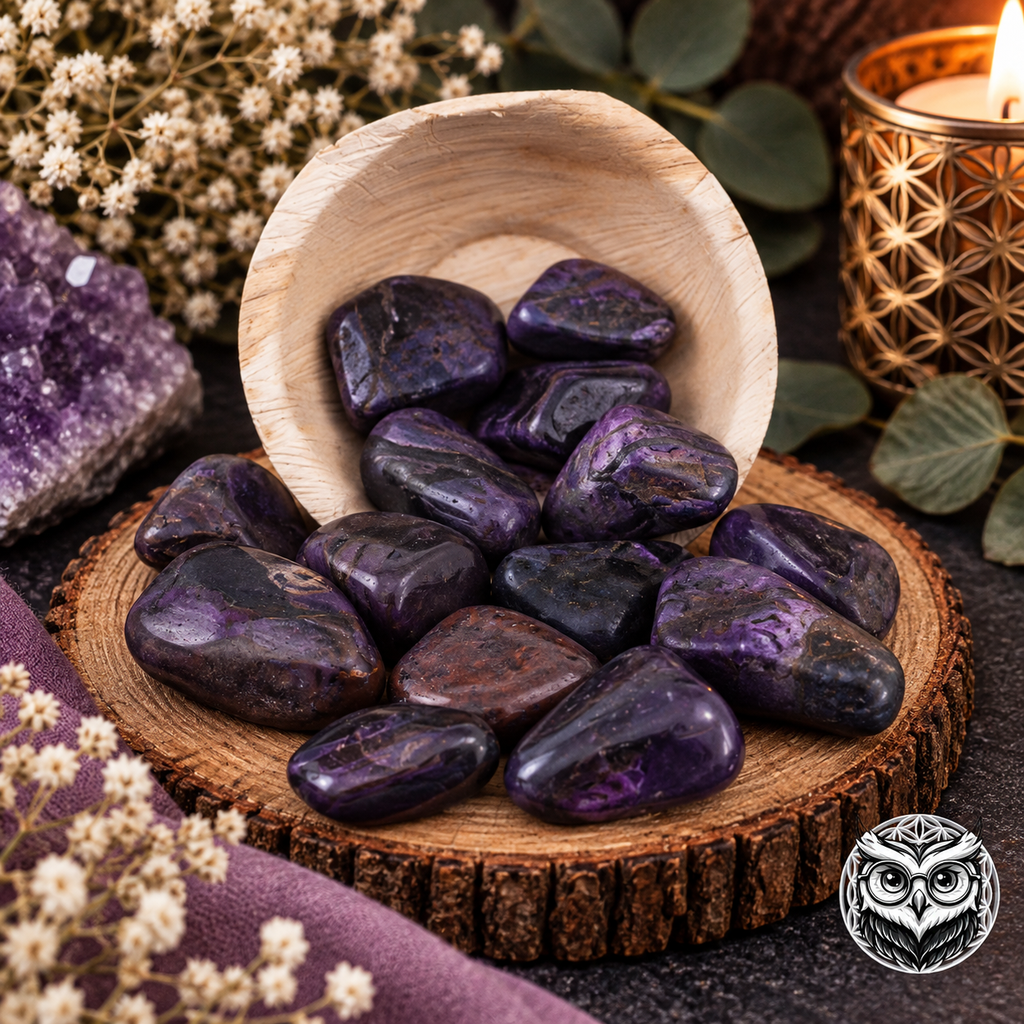 Sugilite – Pierre Roulée Naturelle, Sérénité & Introspection