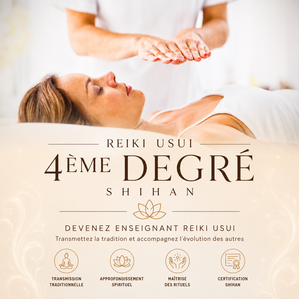 Formation Reiki Usui 4ème degré (Shihan)