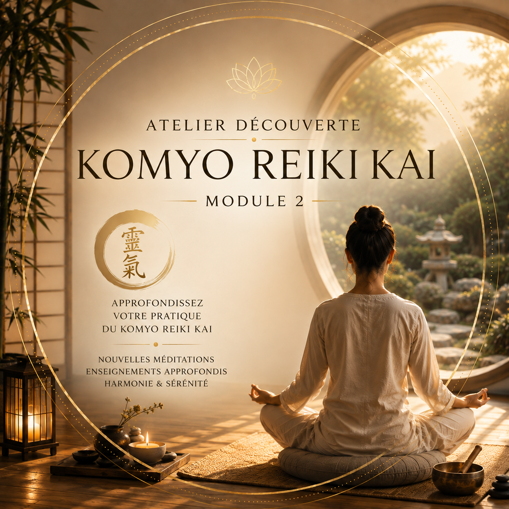 Atelier Découverte – Komyo Reiki Kai | Module 2